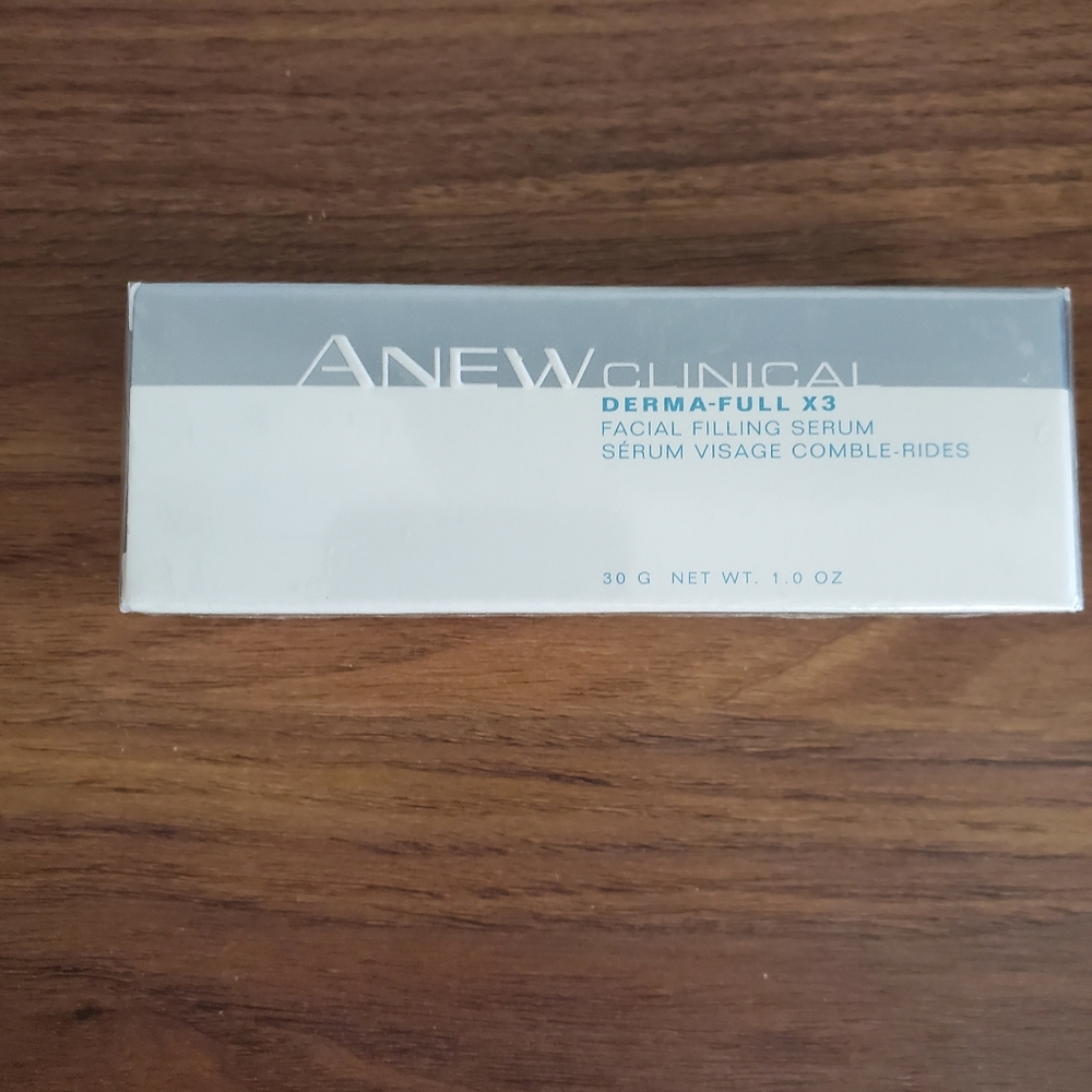 Avon ANew Clinical Derma - Full X3 Facial Filling Serum 30g 1.0 oz Sealed